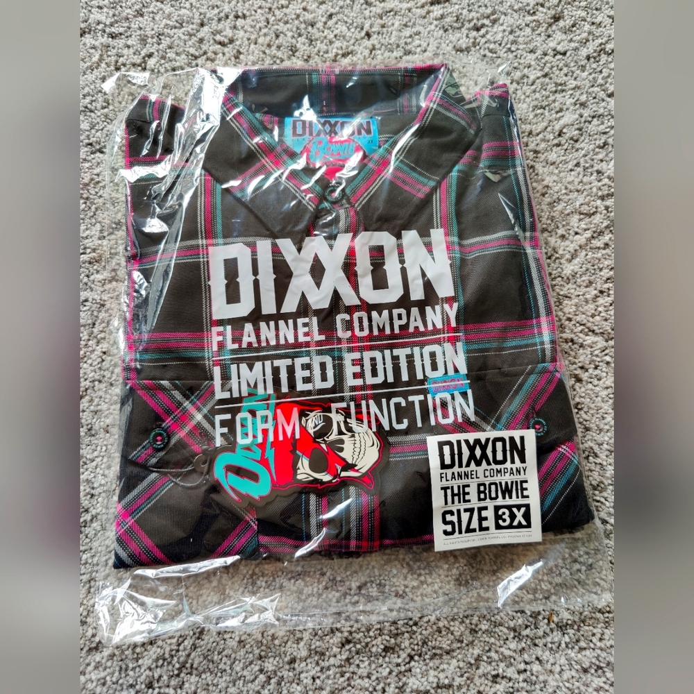 Dixxon Bowie Flannel - limited edition
